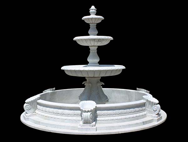 Large Monumental Palatial StoneFountain, Large Gareden Fountain for sale